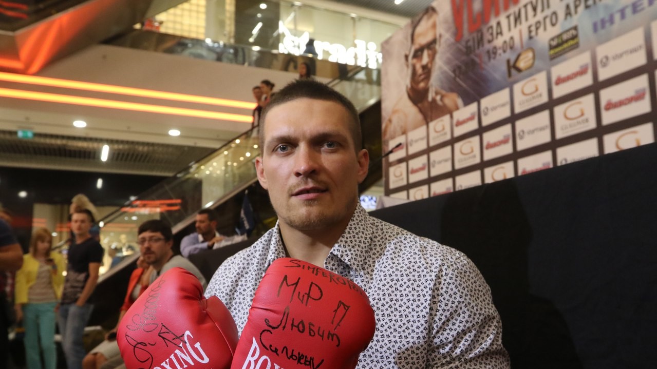 Усик не ставить завдання нокаутувати суперника