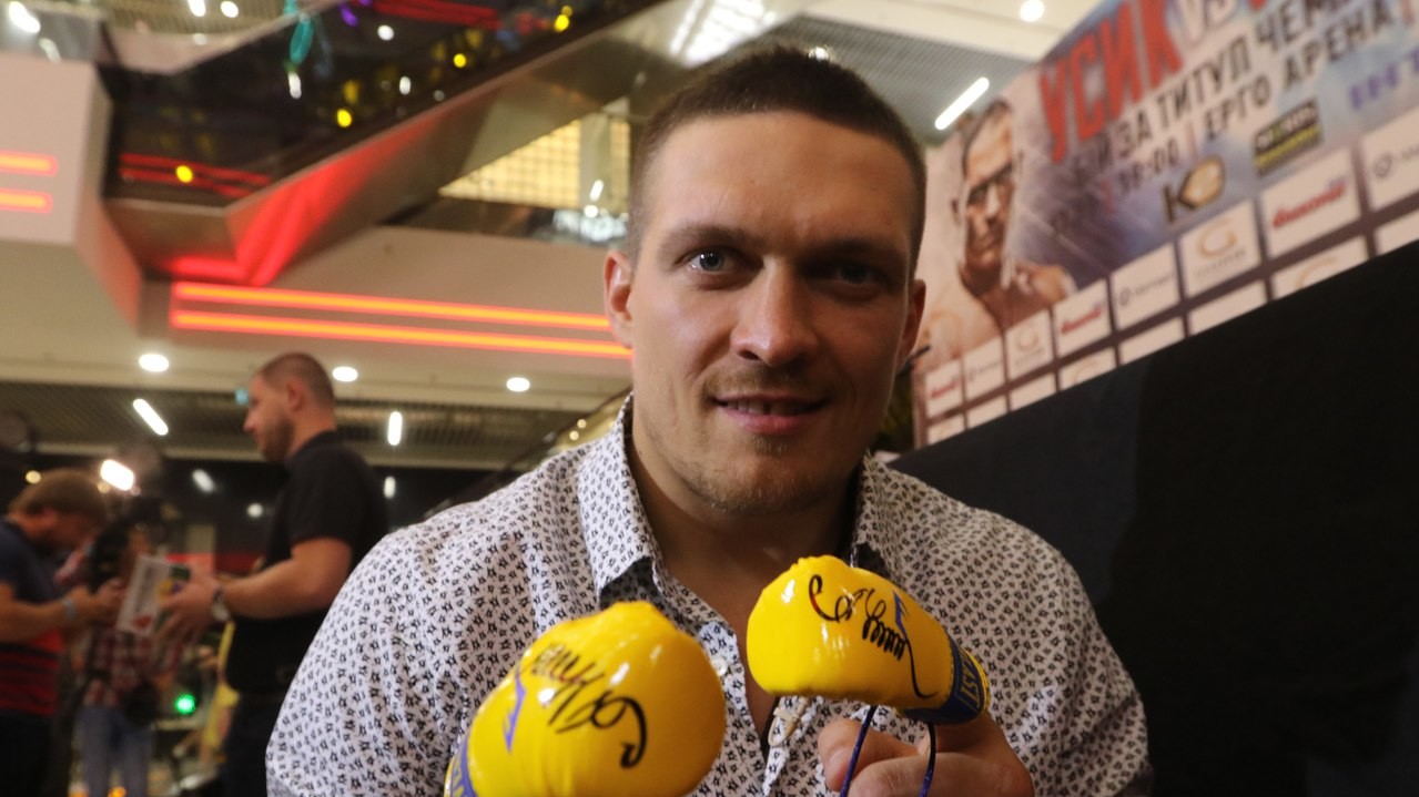 Усик знаходиться в хорошому настрої