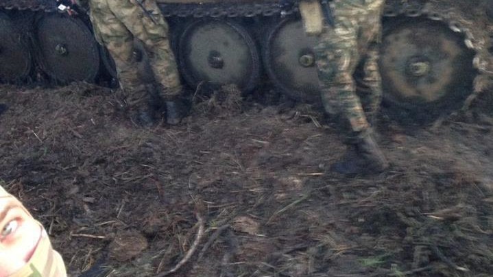 «Ні, це не фото з зони АТО... це сьогоднішні кадри з Рівненської області...» - написав Аваков