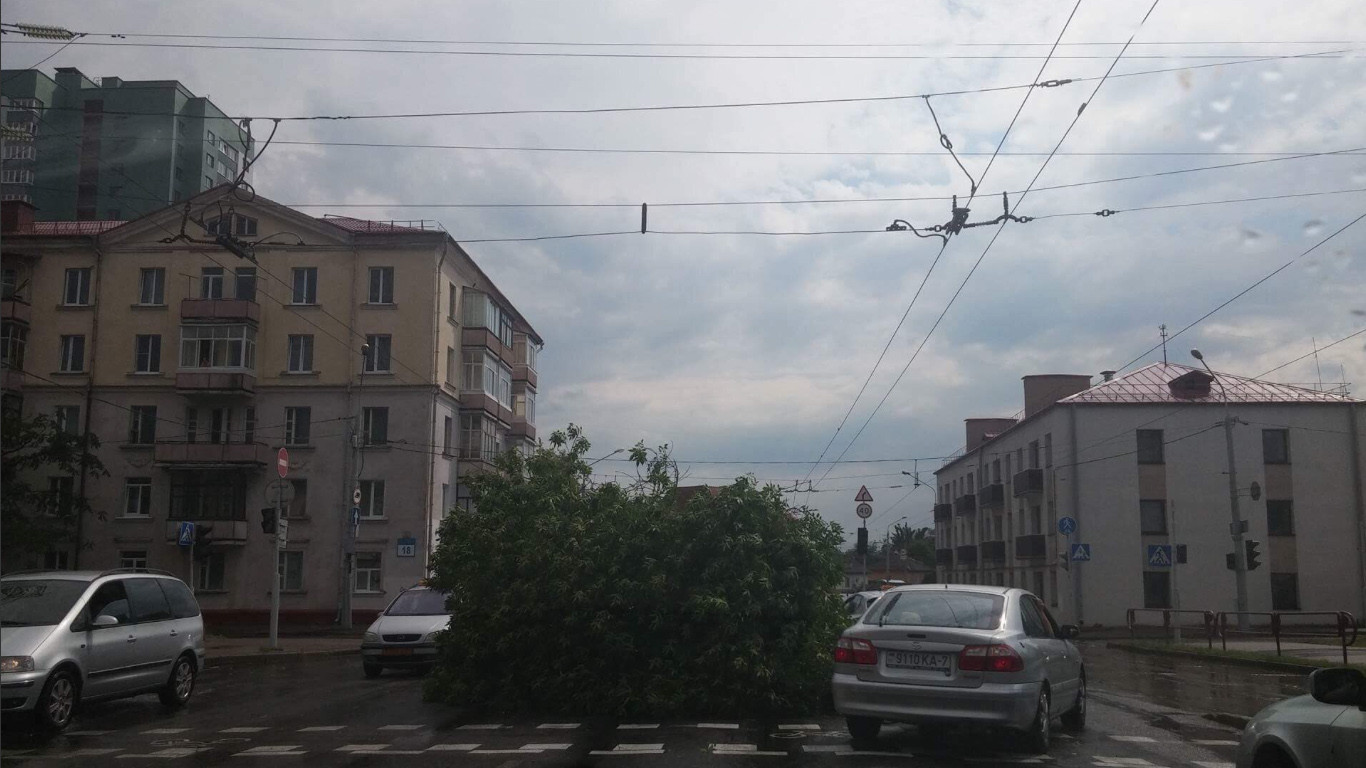 Гроза в Минске