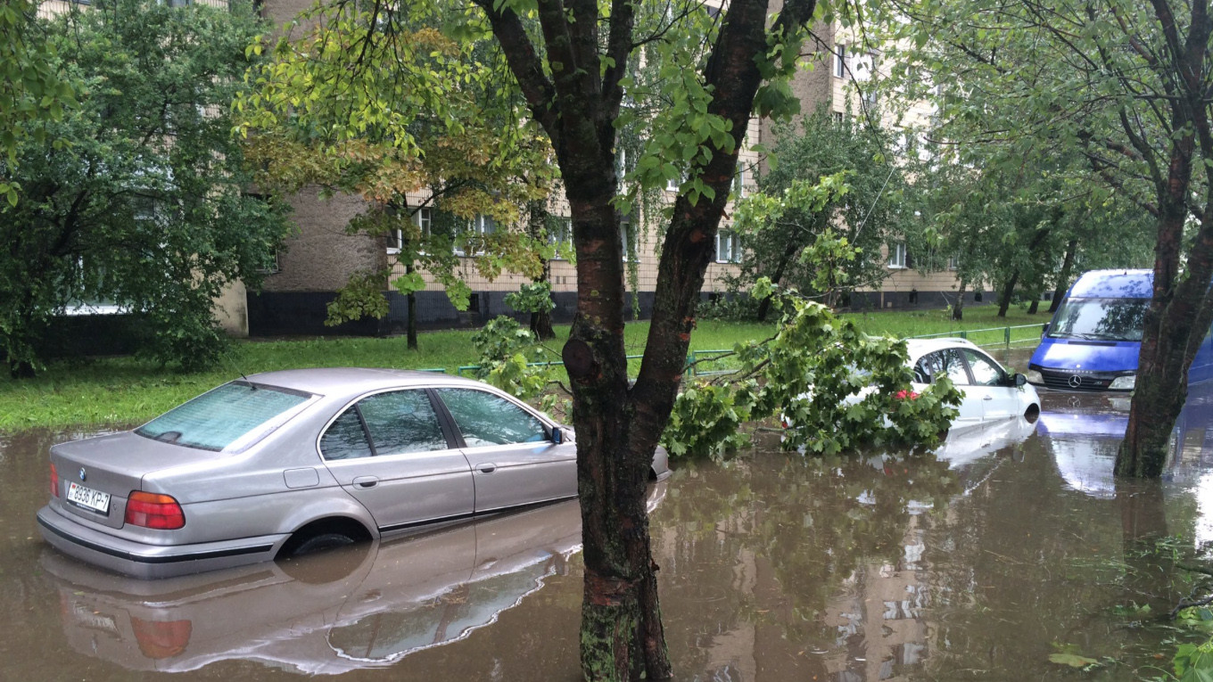 Гроза в Минске