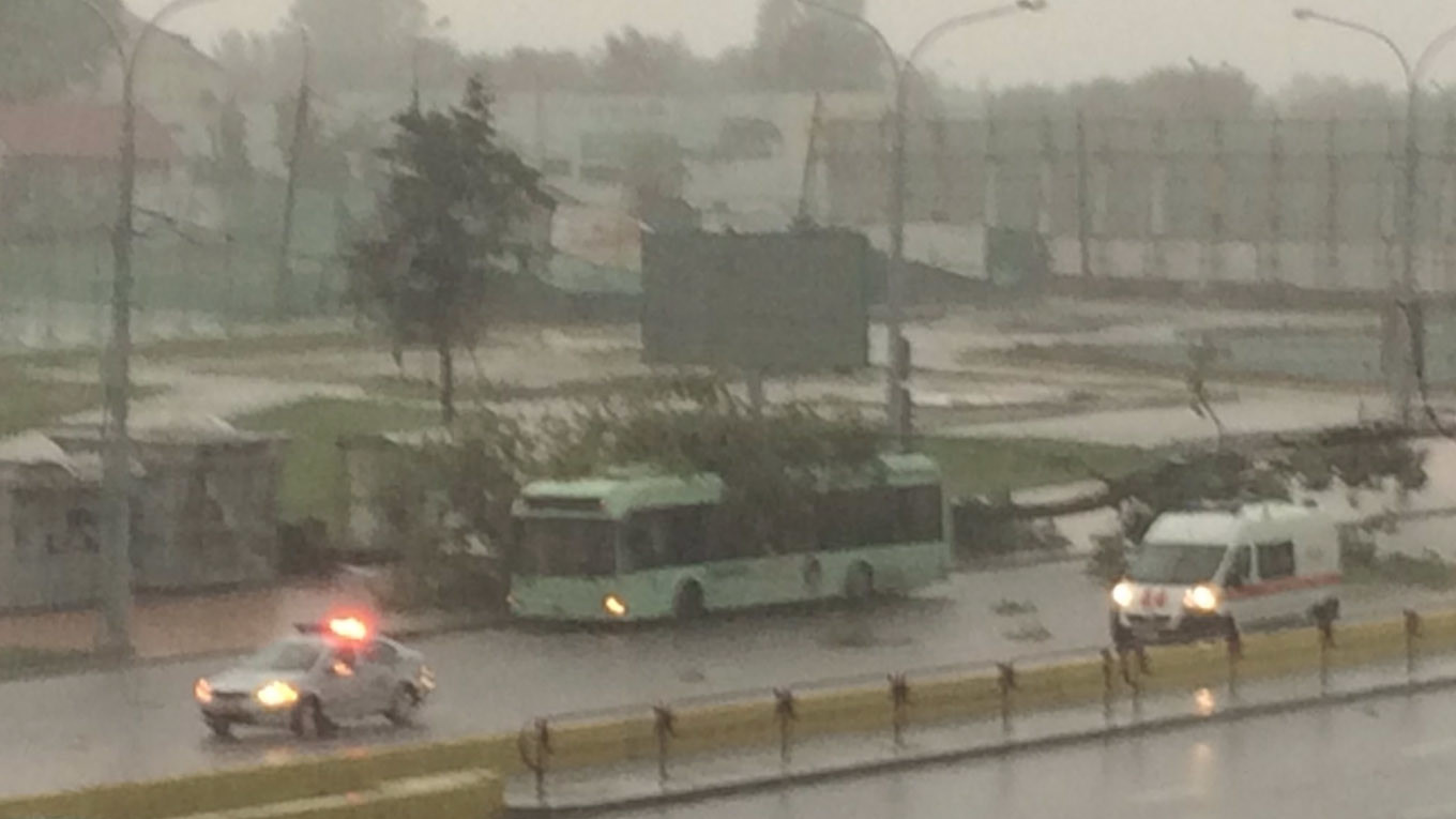 Гроза в Минске