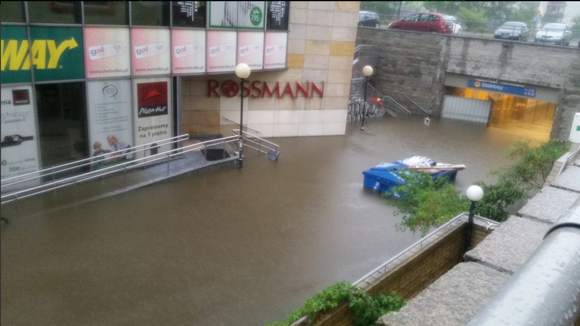Ливень в Польше