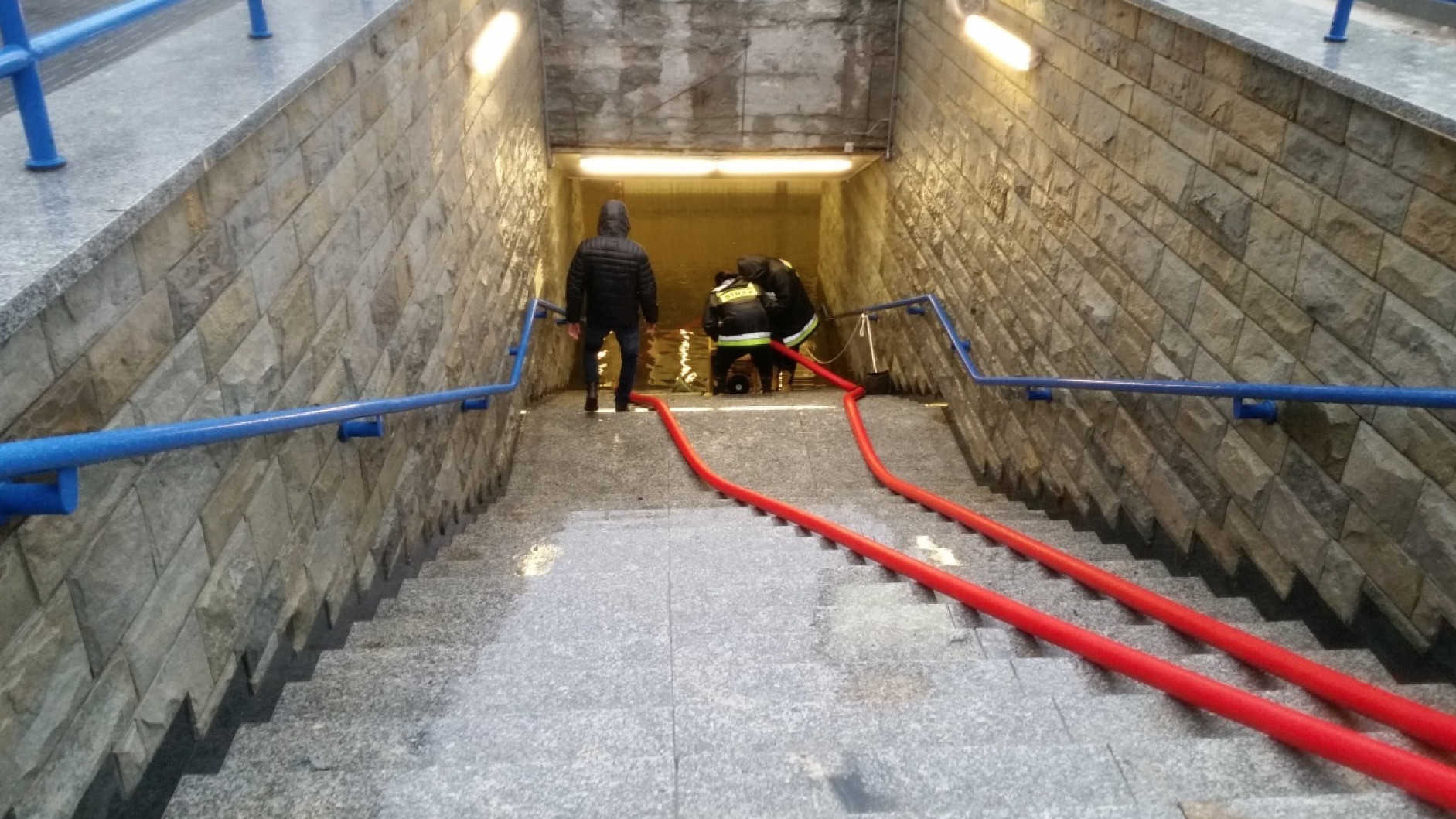 Ливень в Польше