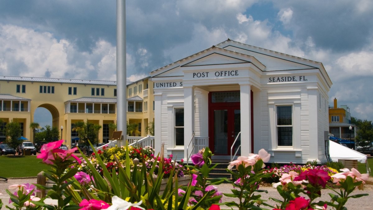 Центральна площа у місті Сисайд, штат Флорида, США. Фото Wikipedia Commons