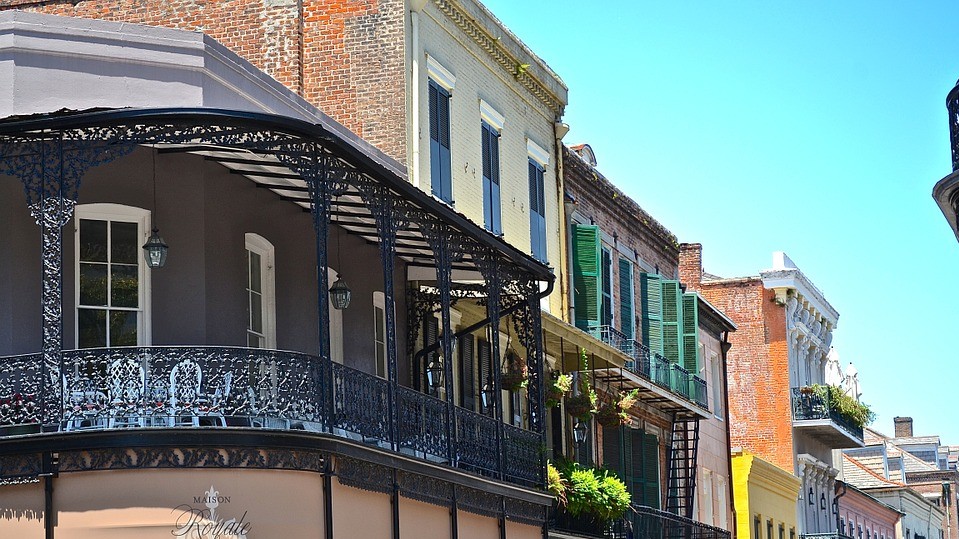 Вулиці Нью-Орлеана, штат Луїзіана, США
