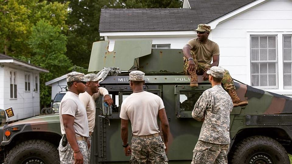 Последствия наводнения в штате Луизиана, США