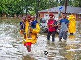 Последствия наводнения в штате Луизиана, США