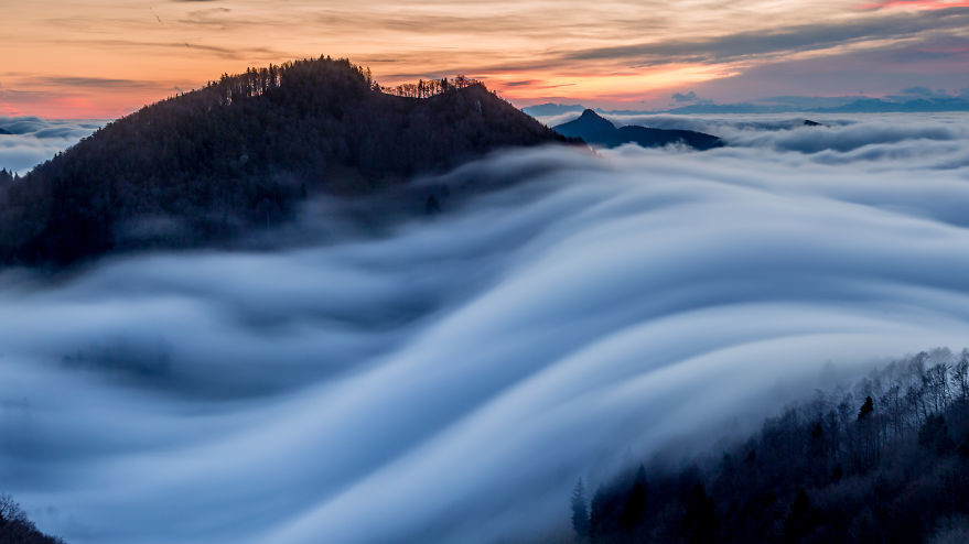 Ян Гірк любить знімати пейзажі з туманом