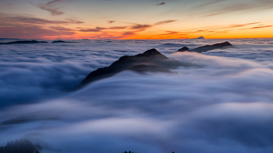 Ян Гірк любить знімати пейзажі з туманом