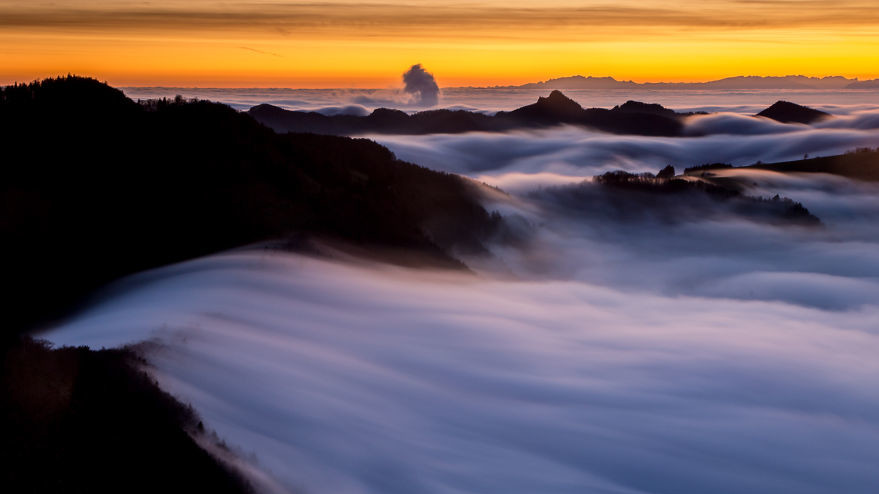 Ян Гірк любить знімати пейзажі з туманом