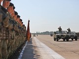 Военные готовятся к параду 24 августа