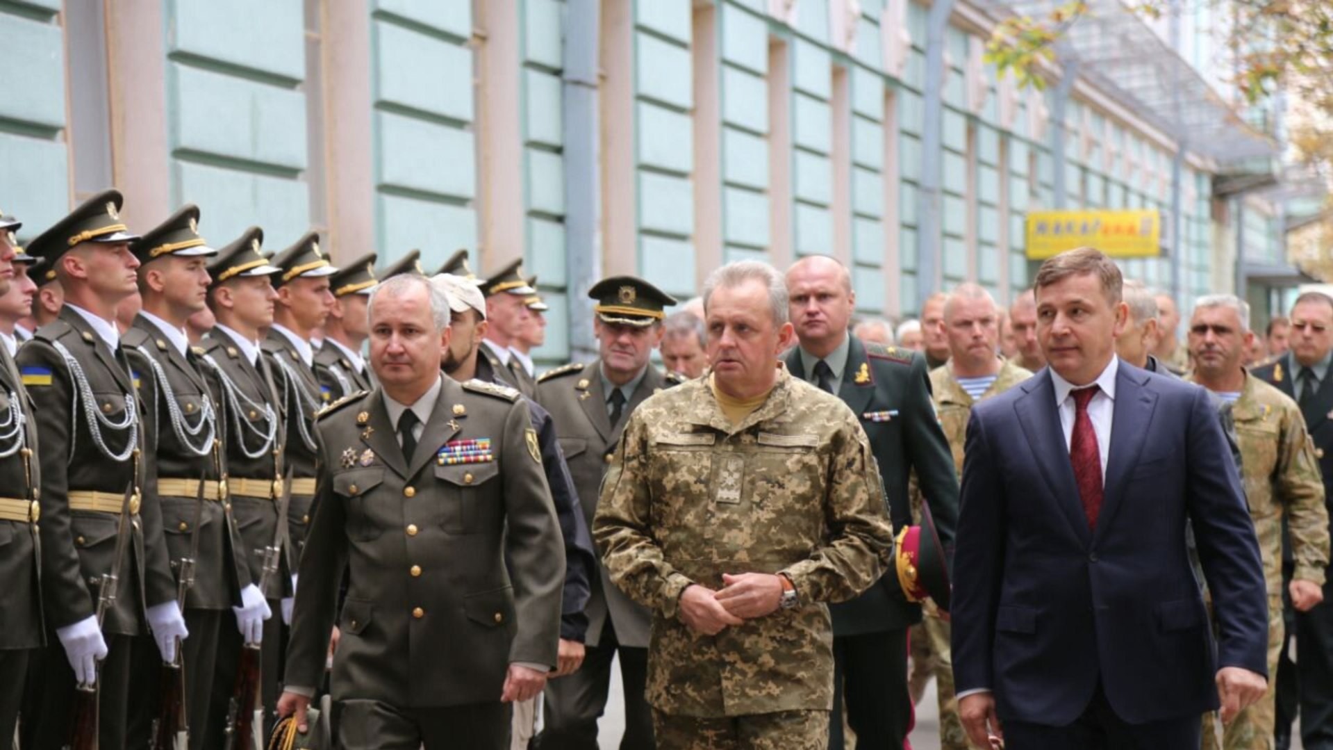 Прощання з Тарановим в Будинку офіцерів