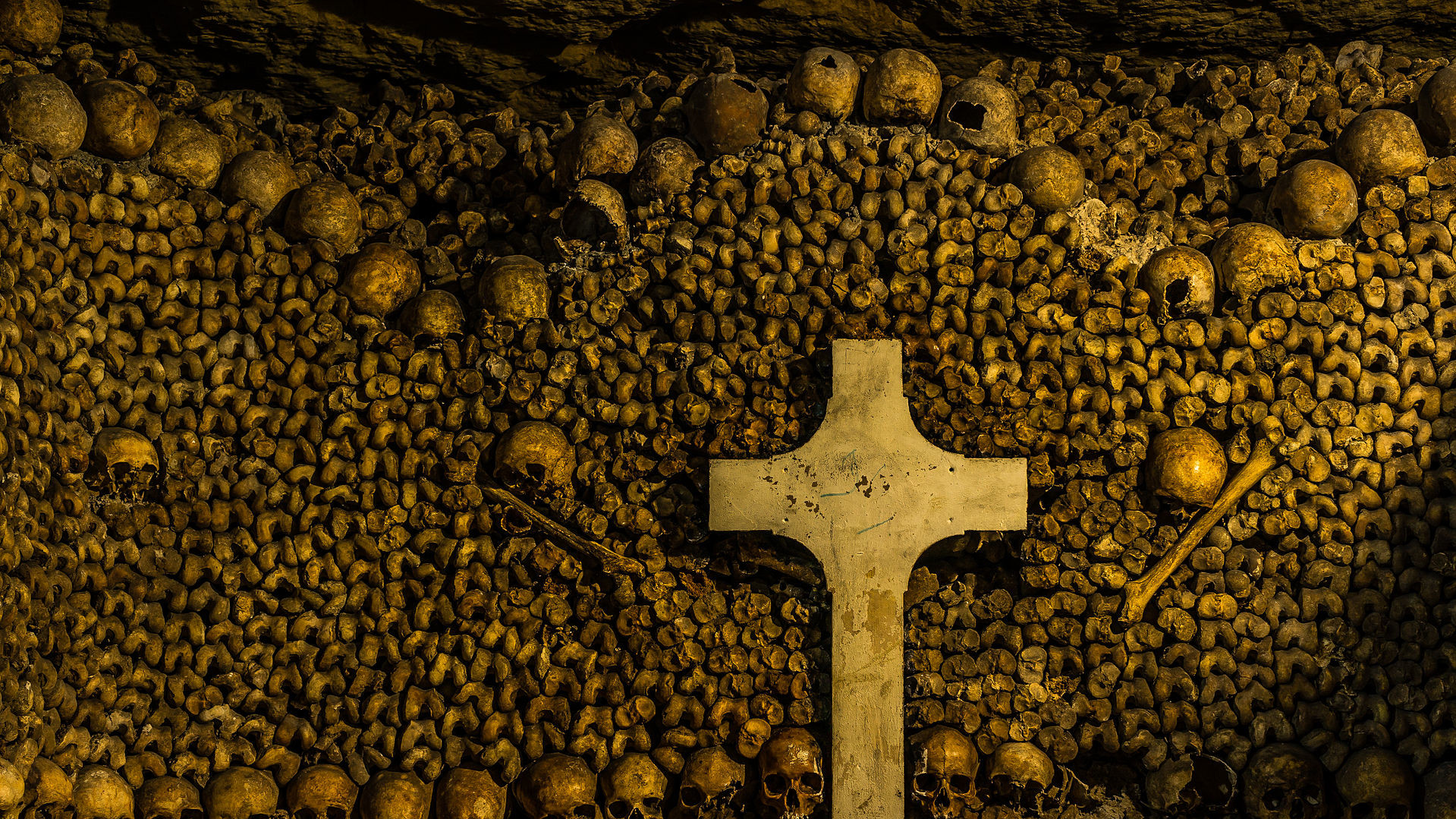 Париж, катакомбы