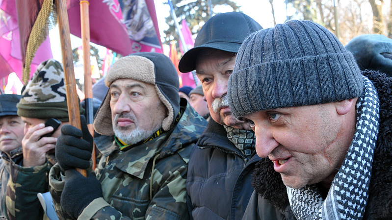 Пікет афганців 7 грудня