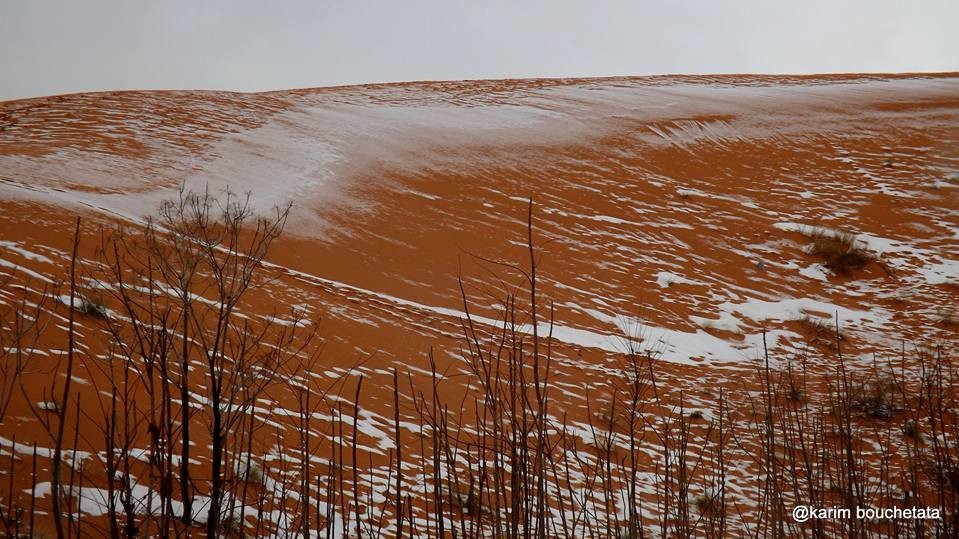 Снег в Сахаре