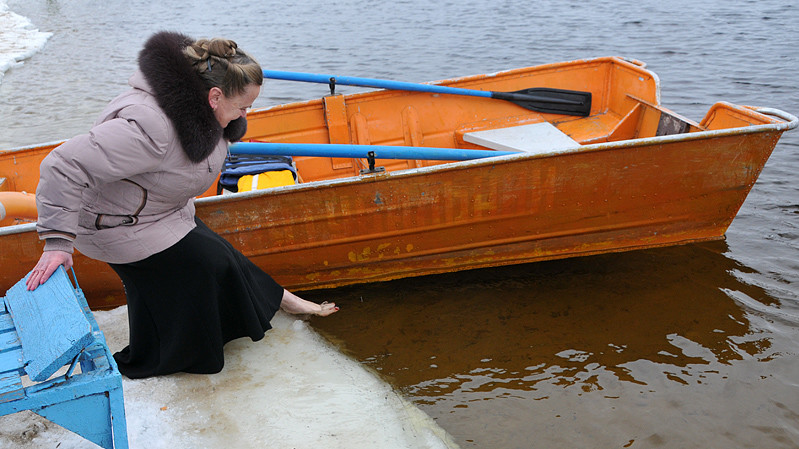 Крещенские купания в Гидропарке