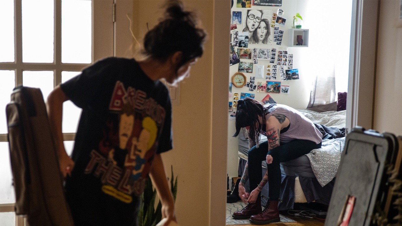 Учасниці американської панк-рок-групи The Coathangers. Фото: Джанетт Мозес