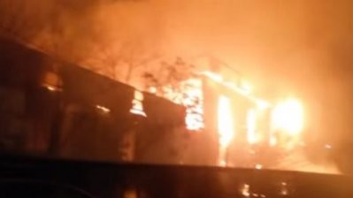 В Одессе потушили масштабный пожар