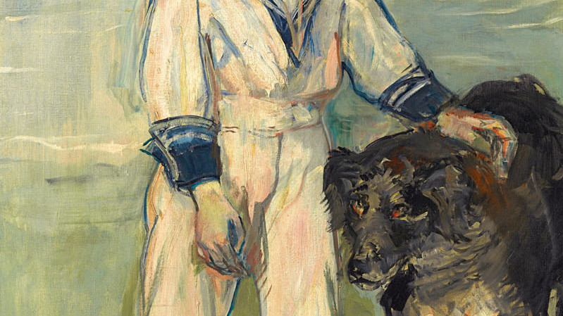 Анрі Тулуз-Лотрек 
«Хлопчик з собакою», 
1900 рік