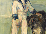 Анри Тулуз-Лотрек
«Мальчик с собакой»,
1900 год
