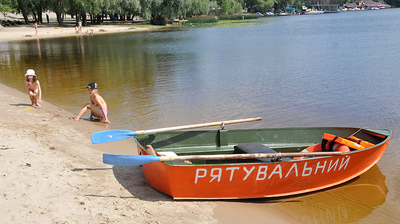 Пляжі Києва проходять перевірку