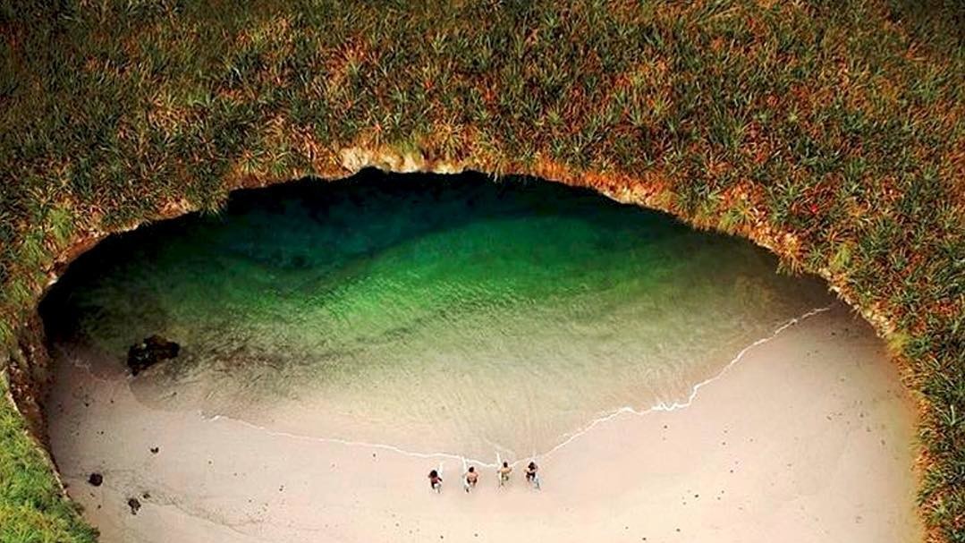 Острови Марьетас, Мексика