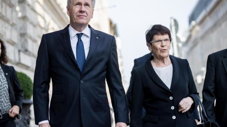 Екс-президент Німеччини Крістіан Вульф і екс-спікер Бундестагу Ріта Зюсмут