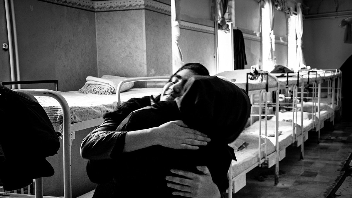 Номінація «Конфлікт», 2 місце: Садег Сурі (Іран) — "Очікують дівчата"