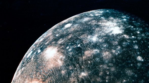 Кратер Вальхалла, розташований на супутнику Юпітера Каллісто