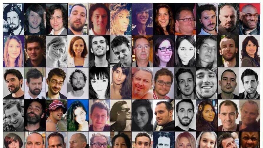 Во Франции первые лица страны и простые граждане почтили память погибших в терактах два года назад.