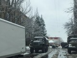 В окупованому Луганську вибухнула техніка бойовиків