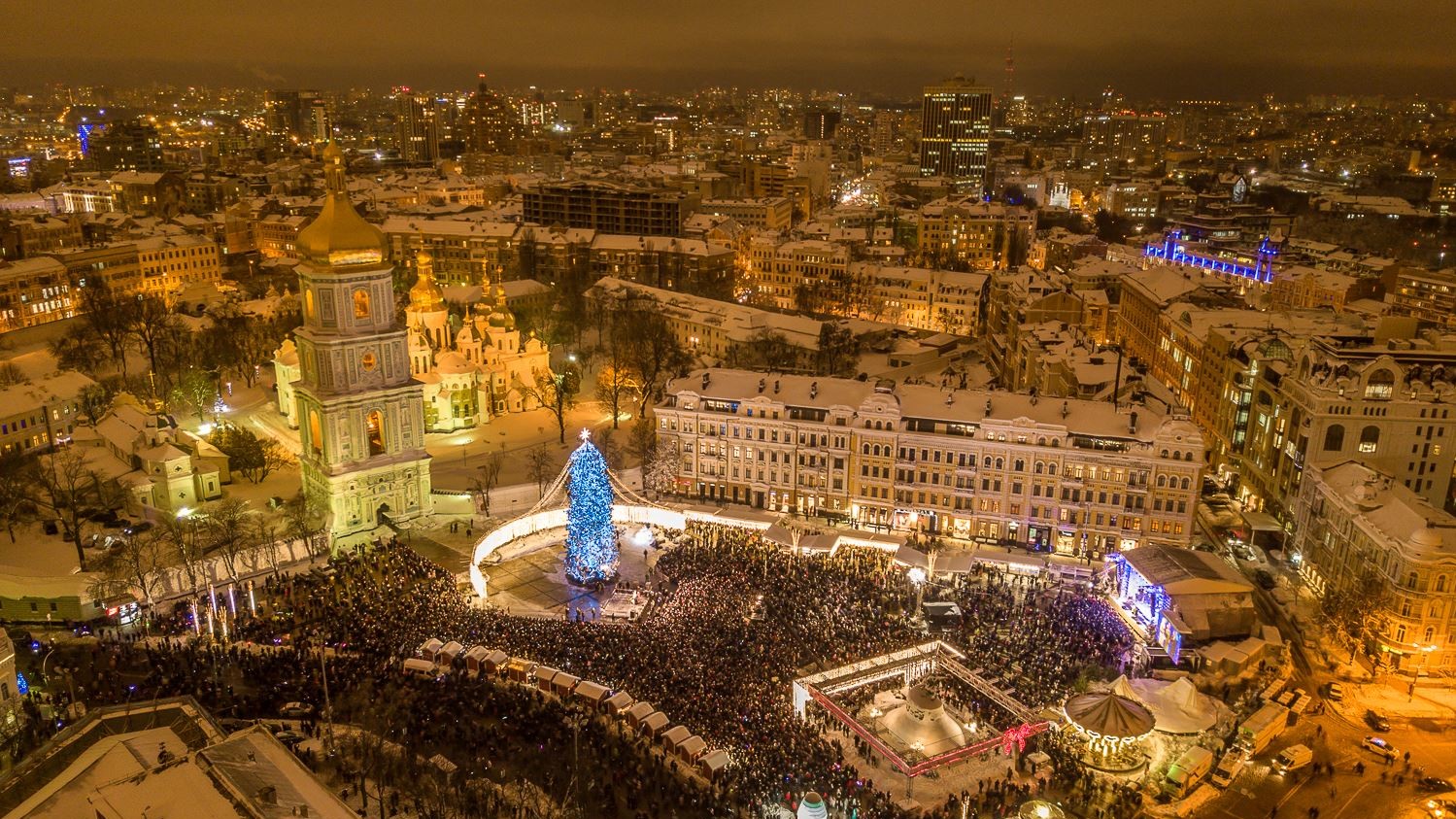 Синоптики прогнозують у Києві сніг на Різдво