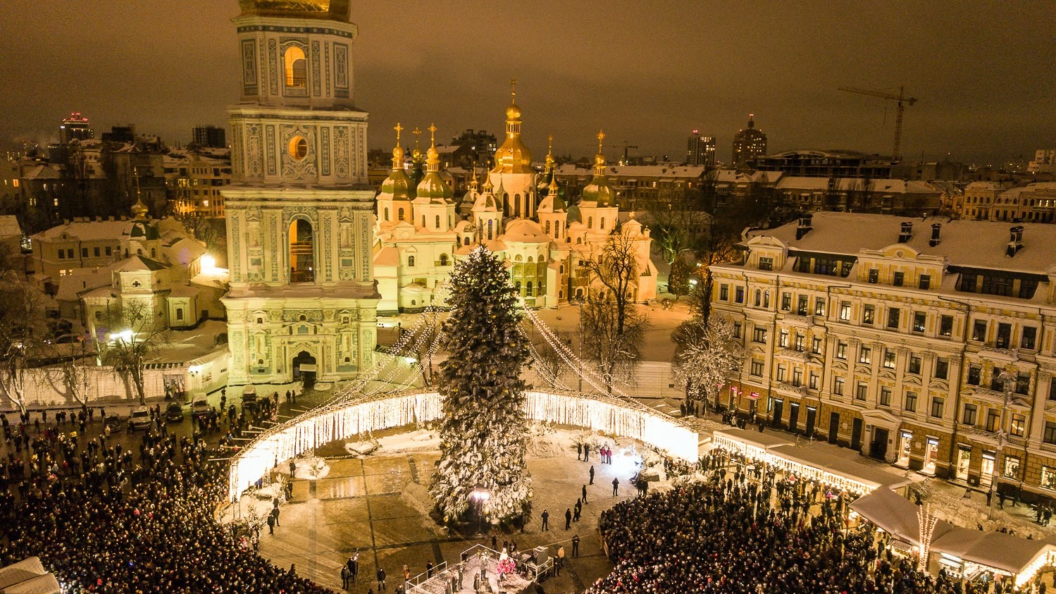 У Києві працює кілька різдвяних містечок