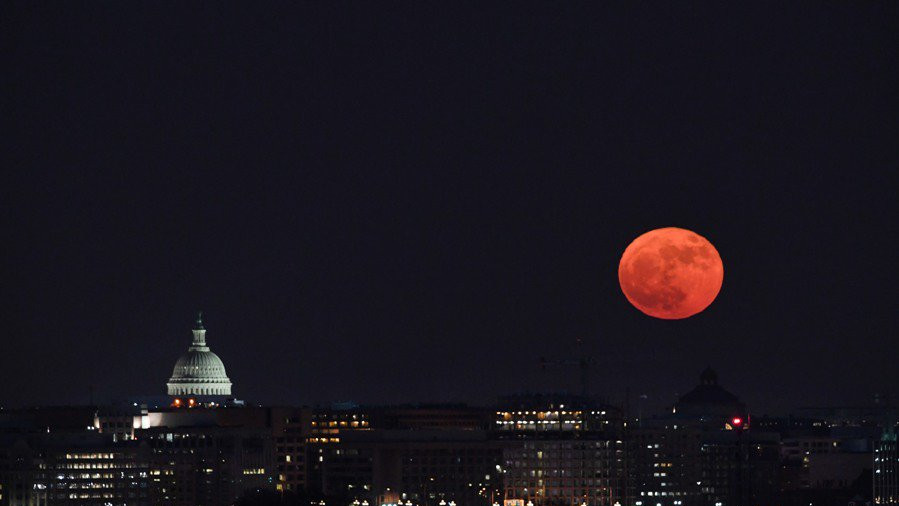 21 січня можна буде спостерігати місячне затемнення