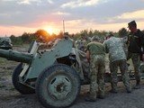 У зоні ООС тренувались українські артилеристи