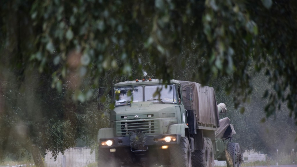 У зоні ООС тренувались українські артилеристи