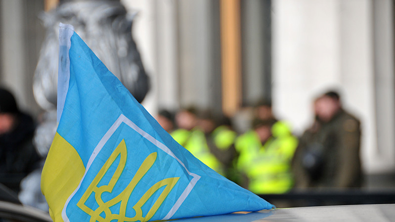 Окремі учасники намагалися перекривати рух біля Ради