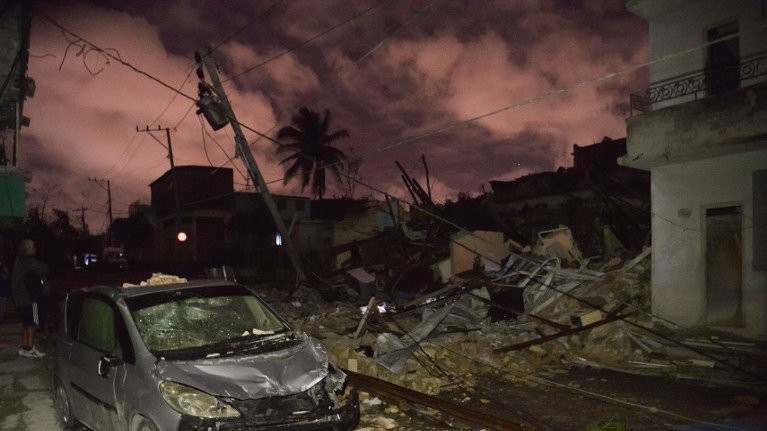 На Кубе из-за урагана погибли люди