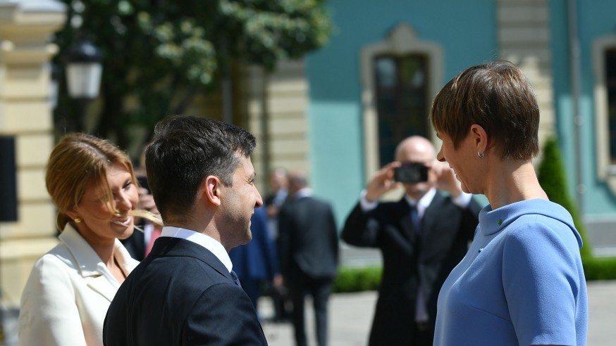 Зеленський і Кальюлайд сьогодні провели зустріч у Києві