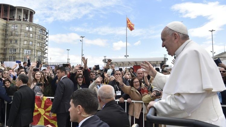 Папа Римский в Северной Македонии