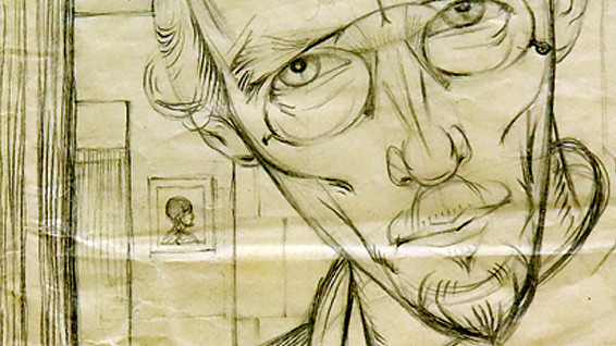 Олександр Богомазов, автопортрет