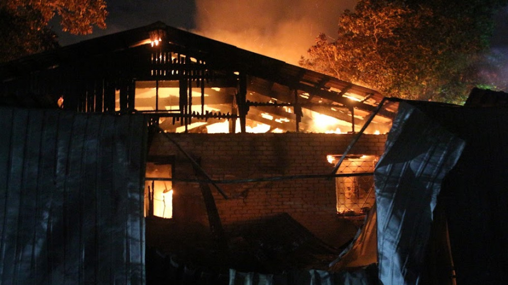 Пожежа сталася у понеділок ввечері