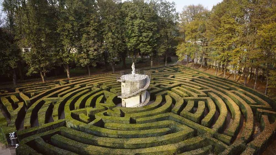 Лабіринт вілли Пізані (Стра, Італія)