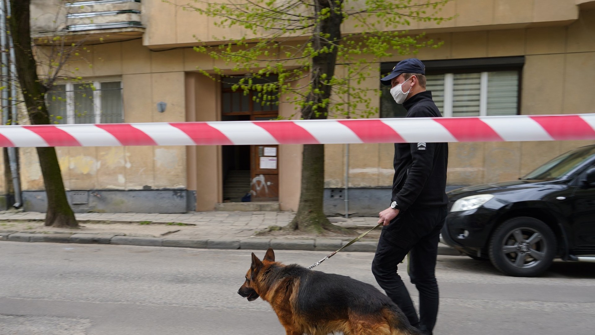 Зловмисники спалили авто, на якому намагалися втекти