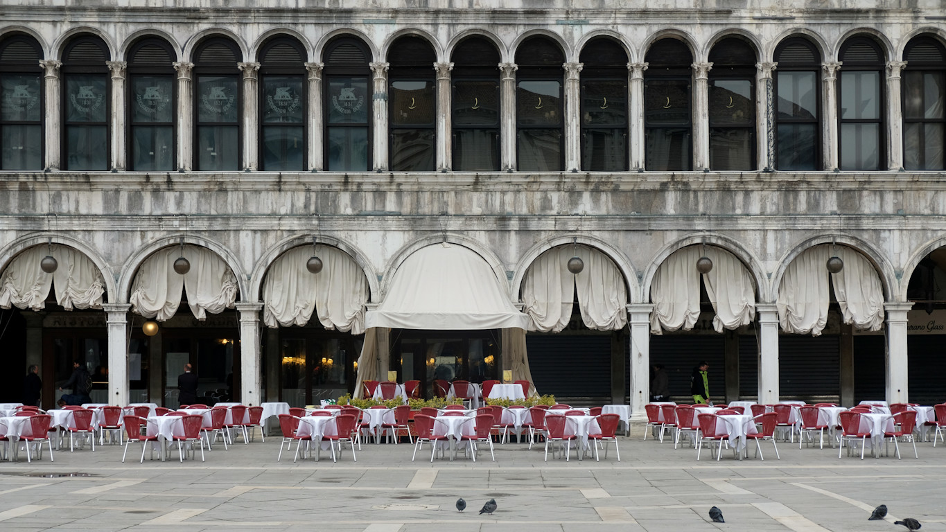 Площадь Санкт-Марко в Венеции