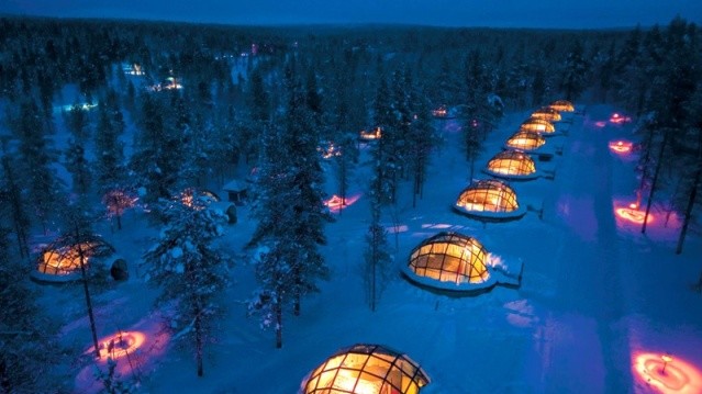 20 необычных номеров, выполненных в виде иглу - традиционных жилищ эскимосов