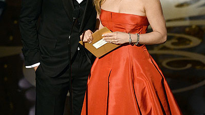 Ченнинг Татум и Дженнифер Энистон объявляют номинацию