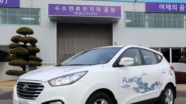 К 2015 году Hyundai планирует выпустить тысячу кроссоверов ix35 Fuel Cell