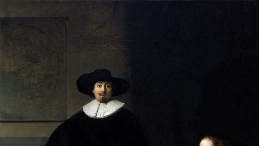 Рембрандт "Леді та джентльмен у чорному"